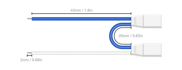 2S Whoop Cable Pigtail (BT2.0)