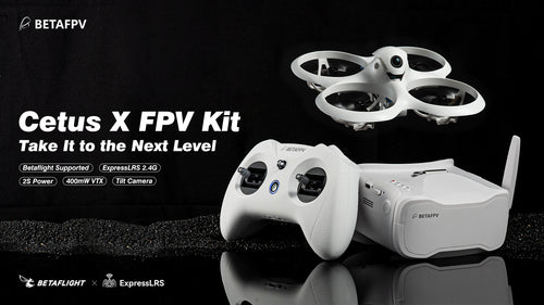 BETAFPV Cetus Pro Racing Drone - Kit FPV RTF Intérieur Extérieur Frsky –  RCDrone