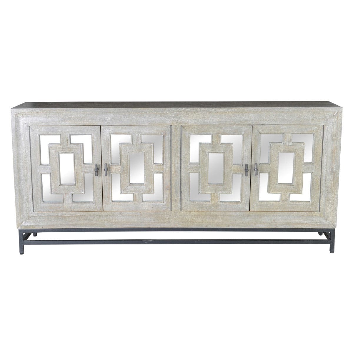 mirrored sideboard