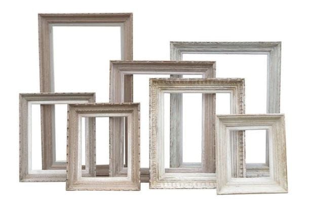 assorted picture frames