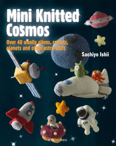 fun knitting books - mini knitted cosmos