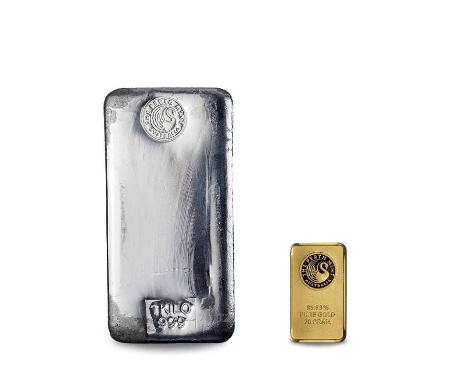 Perth Mint Gold and Silver Bars