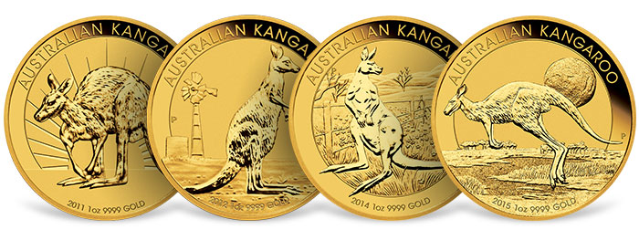 Kangaroo Gold Coin Designs