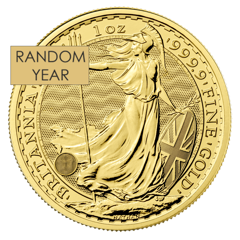 1 oz British Britannia Gold Coin