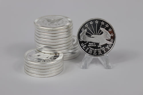 Silver Round Stack