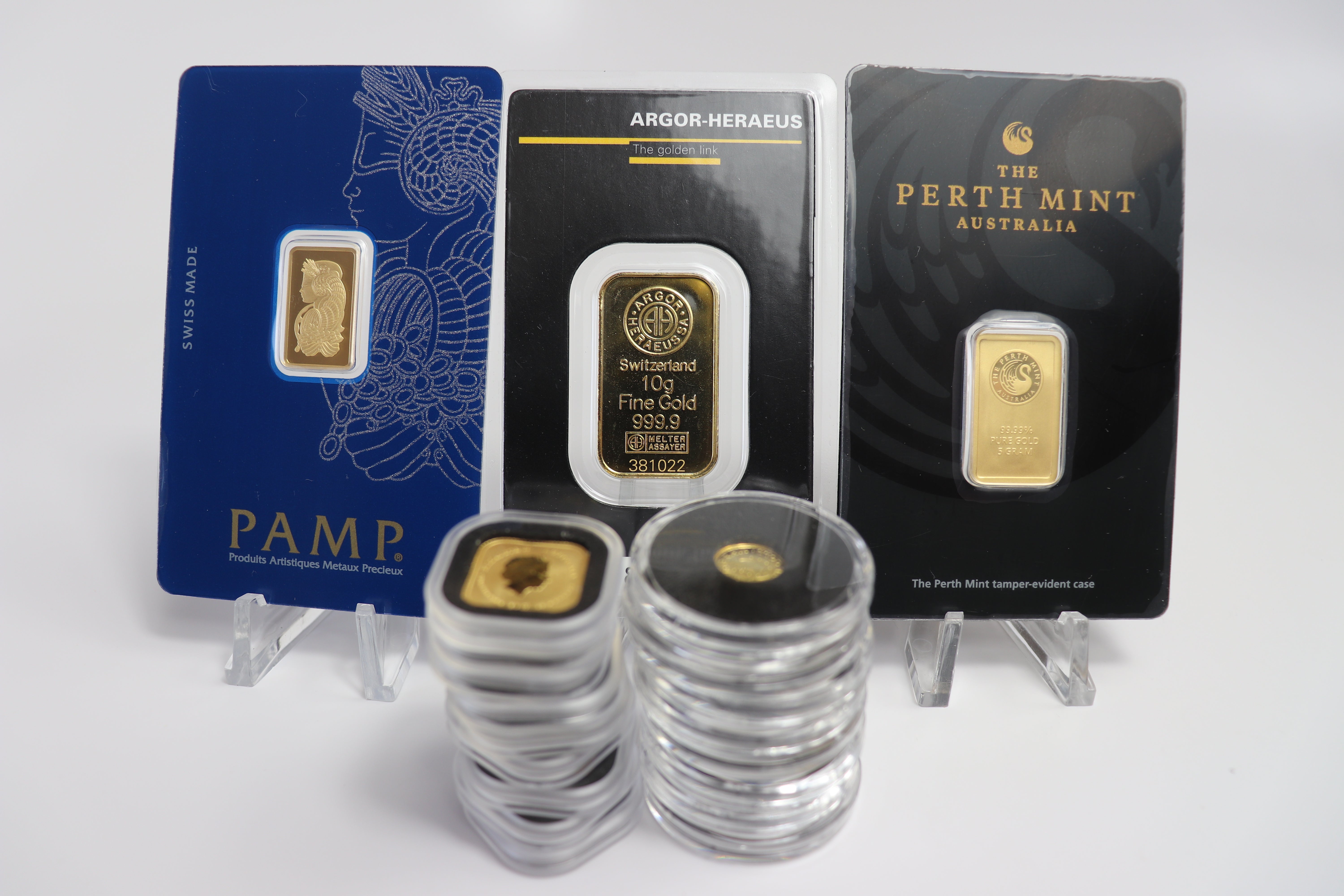 Secure packaging for Gold Bullion