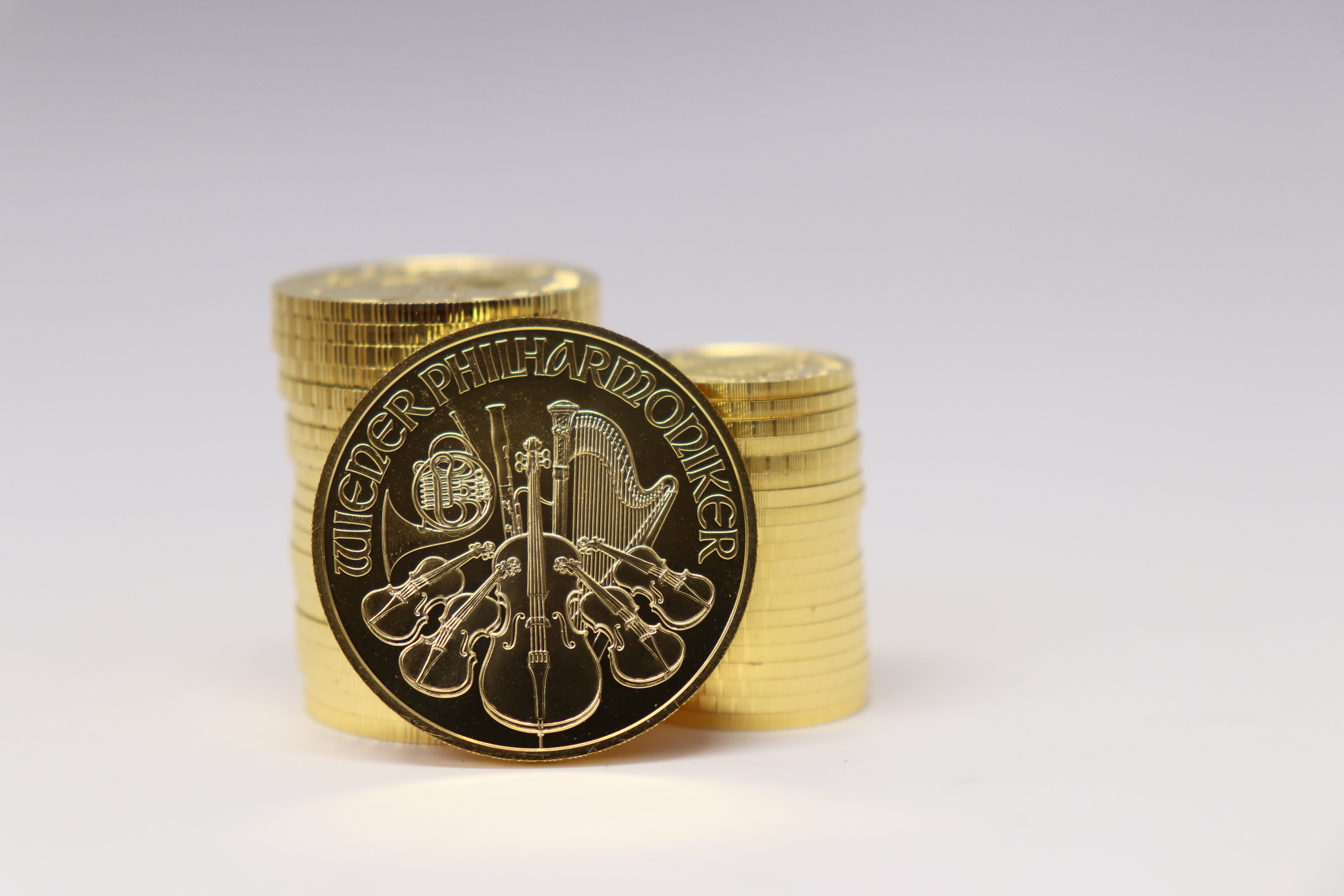 Gold Philharmonic Coins
