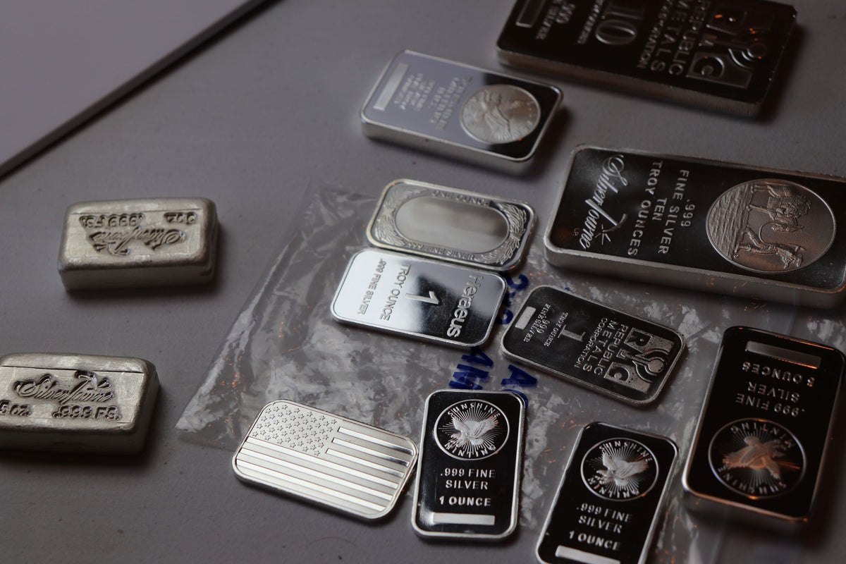 Dozens of Silver Bars