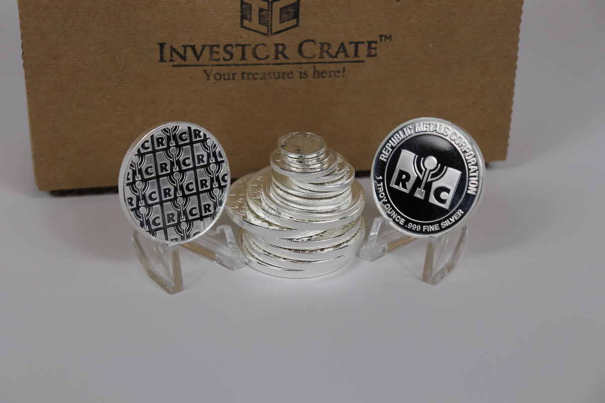 Investor Crate Generic Silver Bullion