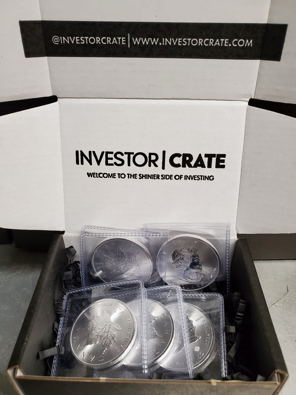 Investor Crate Silver Bullion