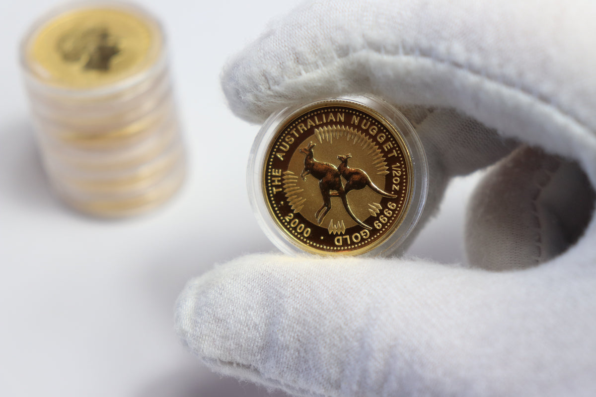 Australian Gold Nugget Coins