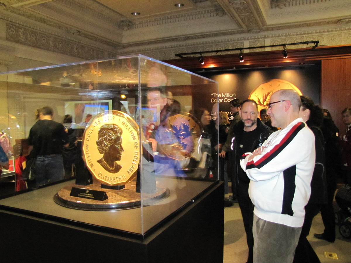 100 kilogram Gold Canadian Maple Leaf Coin