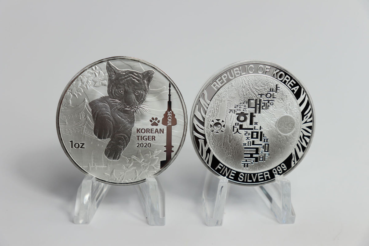 Silver Coins from Korea!