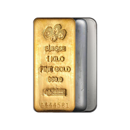 Gold, Silver and Platinum Kilogram Bars