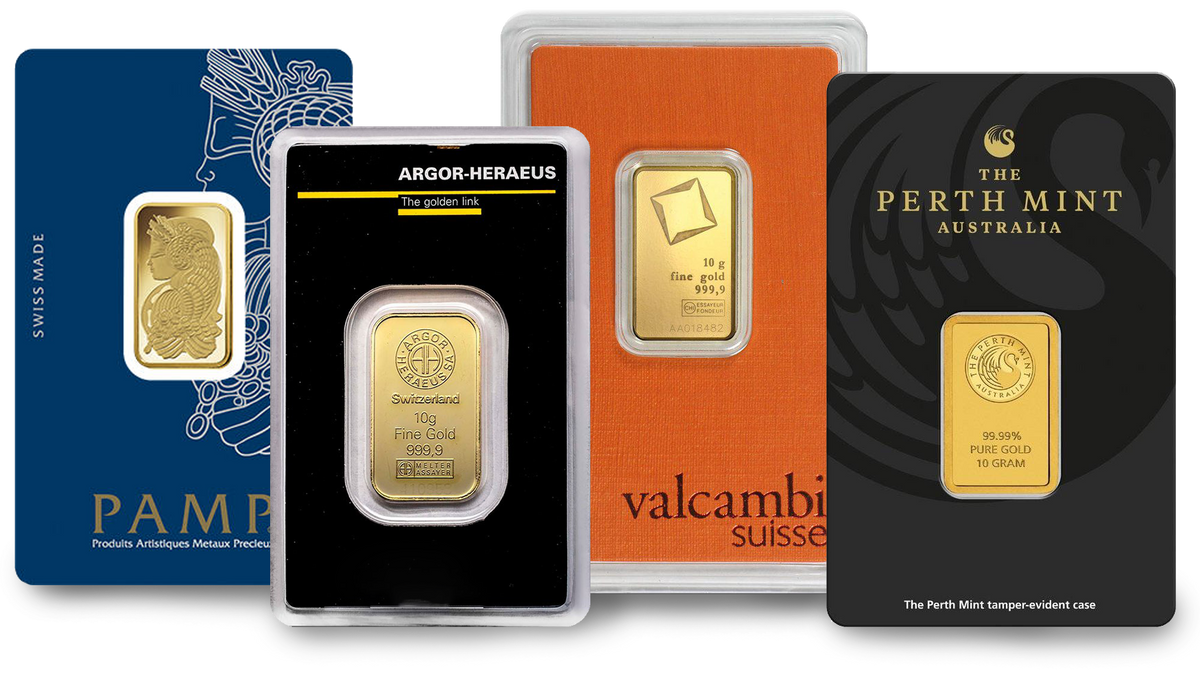 Assortment of Gold Bars