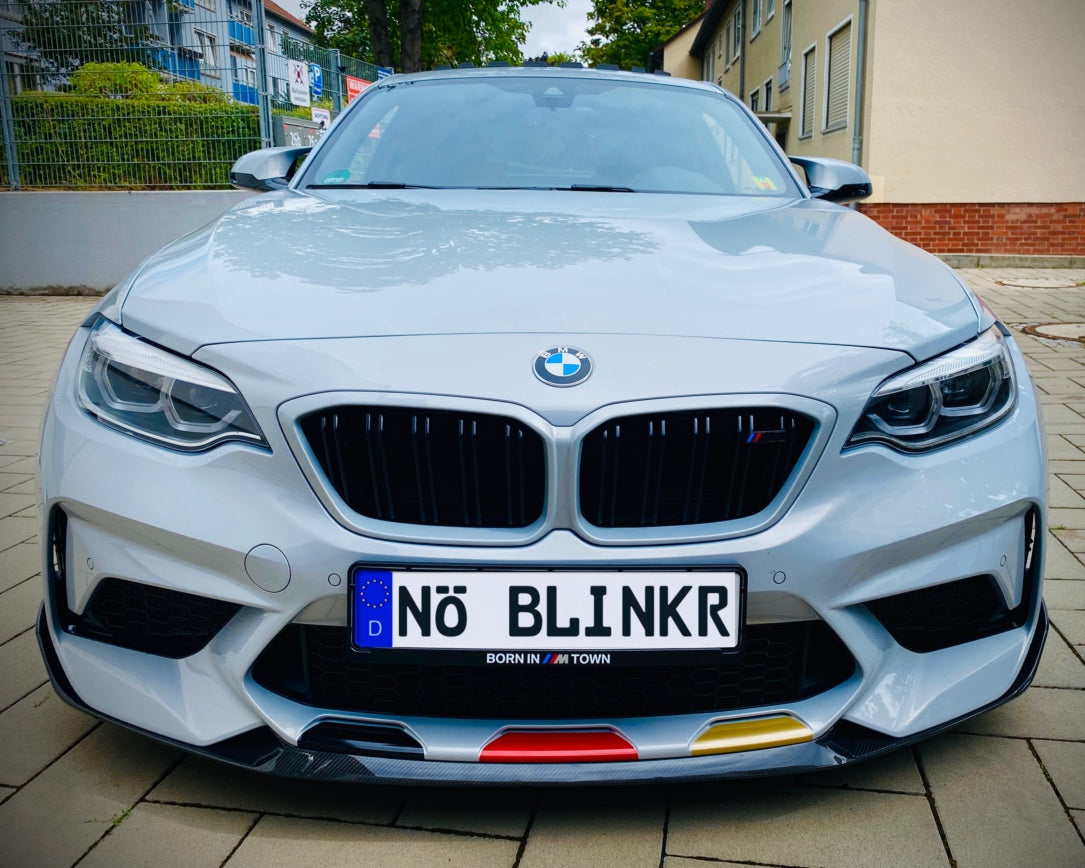 BMW M2 F87 Front and Rear Lower Bumper Decals