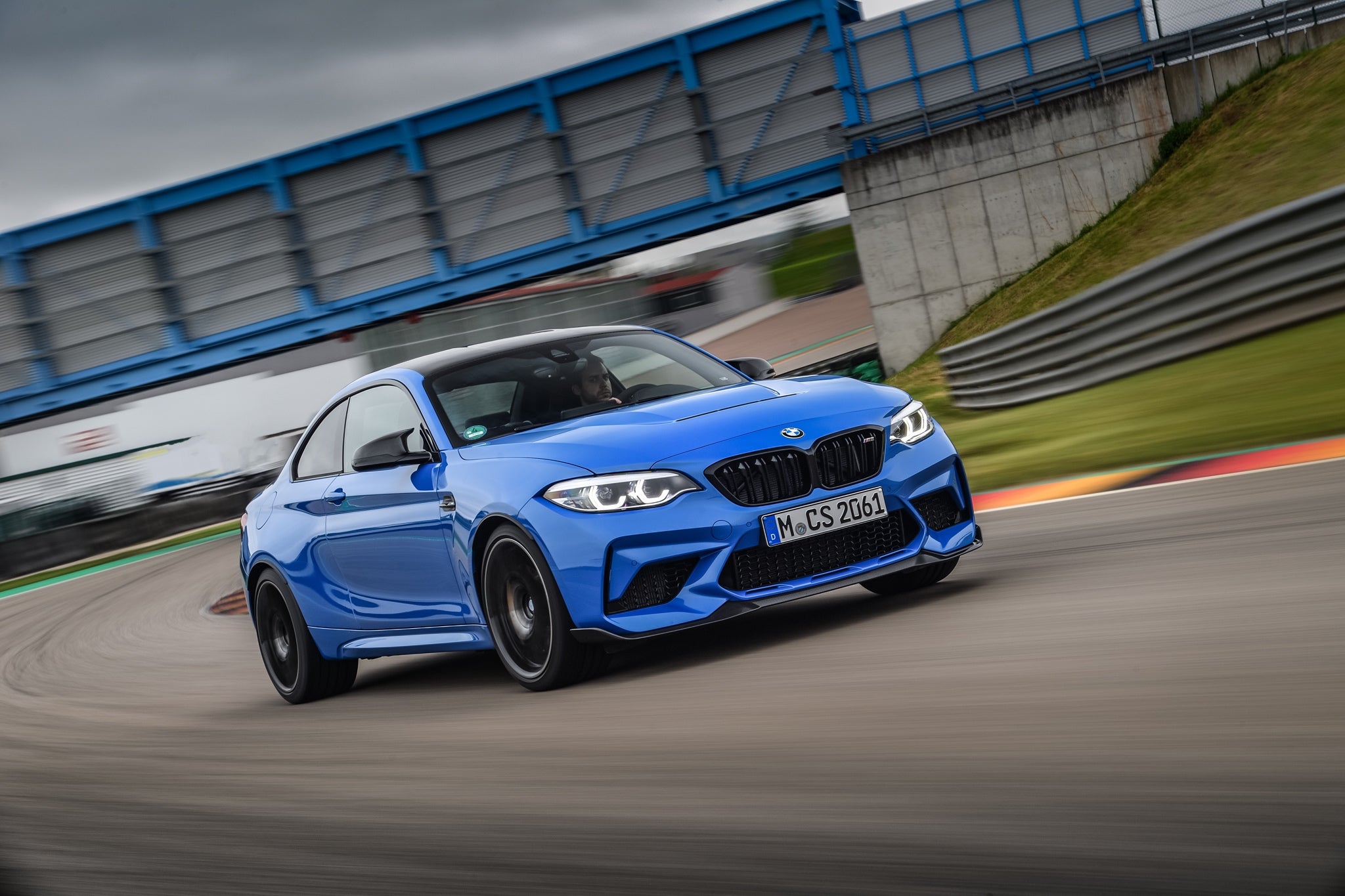 BMW M2 on the track