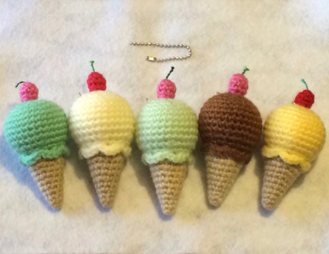 Pattern Sugar Pop Crochet Amigurumi Kawaii Ice Cream Cone Plushy Sugarpopcrochet