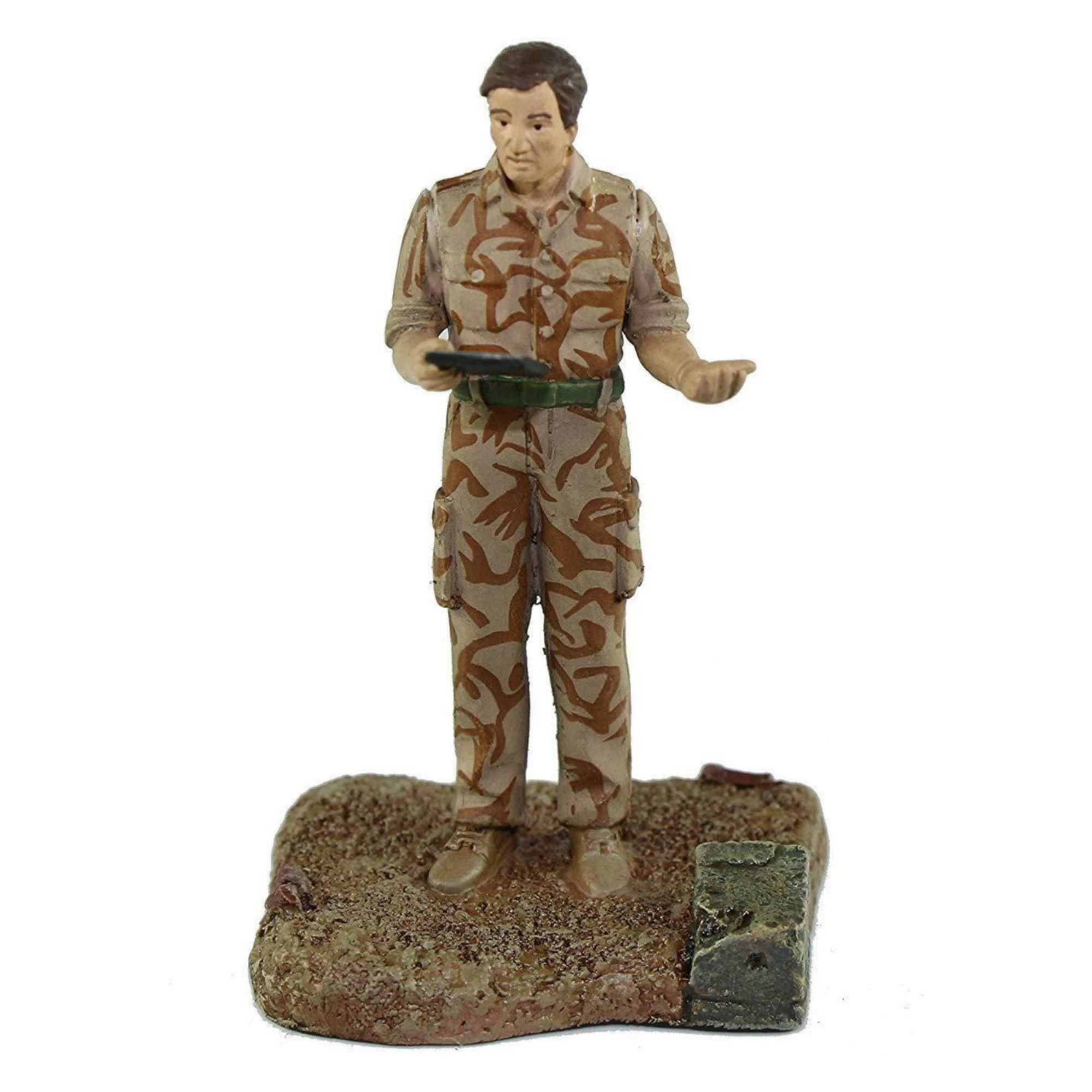 Corgi Forward March 1:32 Die Cast Figure - Desert Storm - Brigadier Patrick Cordingley Iraq 1991 CC59180