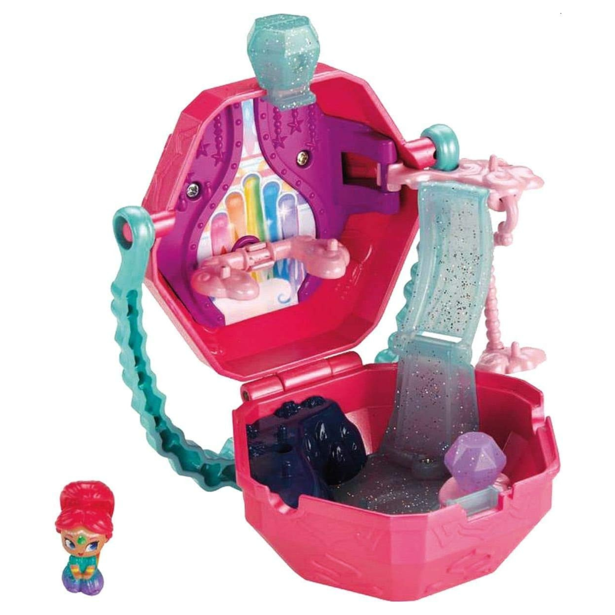 Shimmer & Shine Teenie Genies Rainbow Zahramay On-the-Go Playset