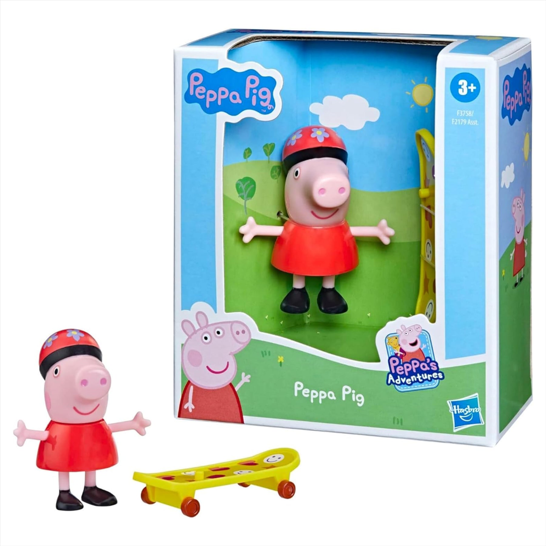 Peppa Pig - 3 8cm Articulated Figure & Accessory - Danny Dog & Zoe Ze