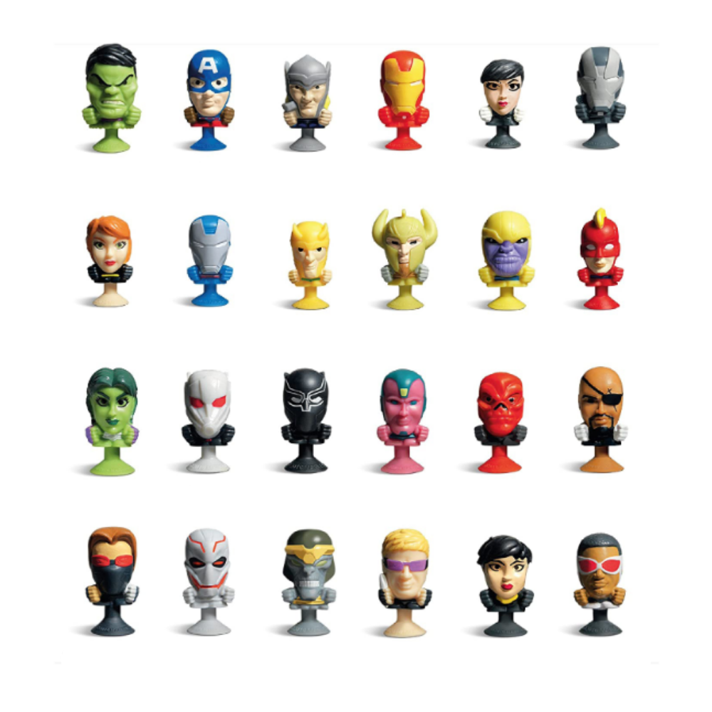 Avengers Megapopz Figure Heads Party Blind Suprise Bag Pack of 10