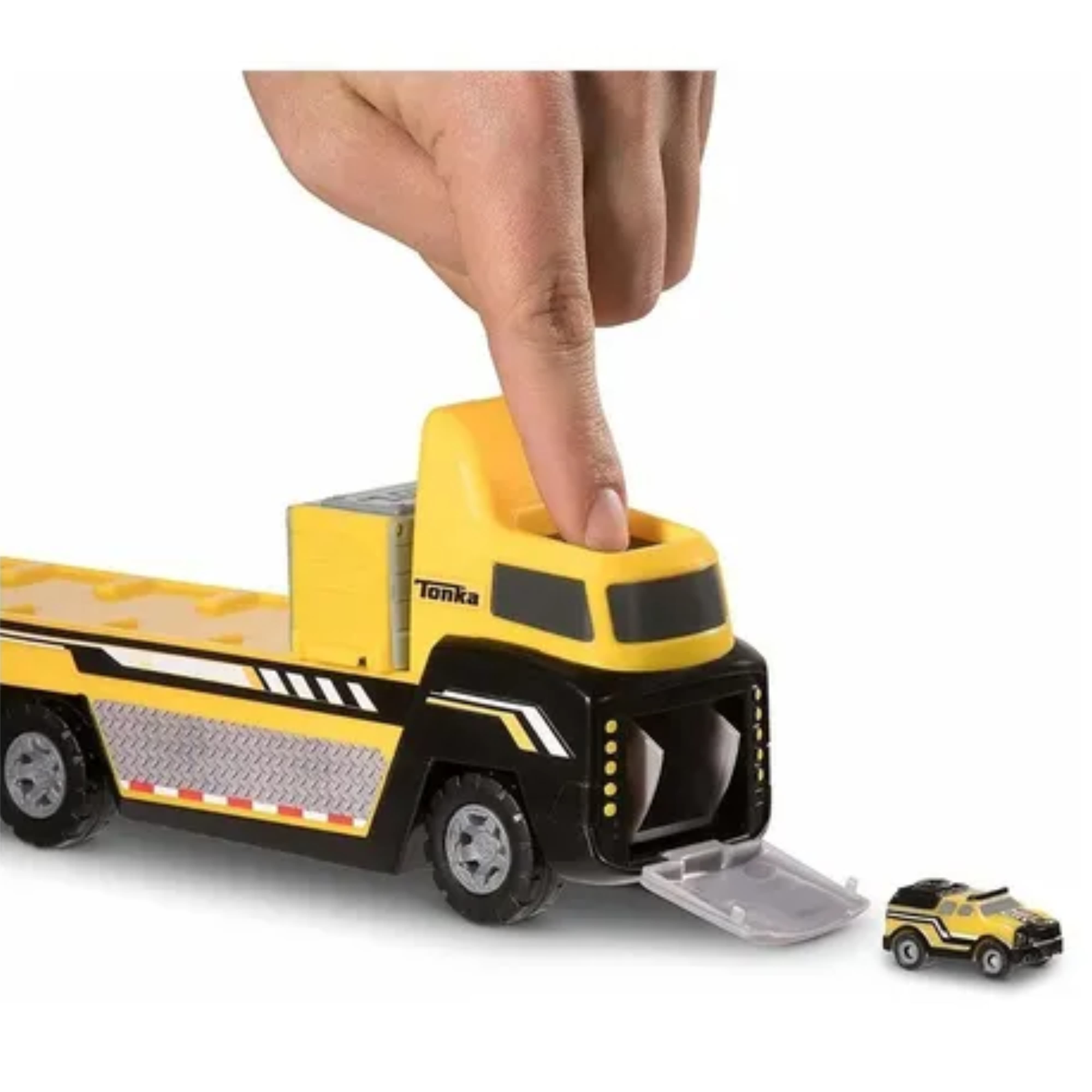 Tonka Tinys Toy Car Carrier Truck Lorry