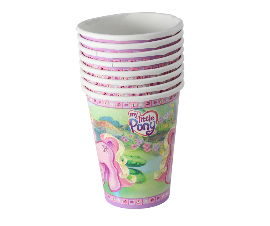 My Little Pony Hot or Cold Pack of 8 Paper Party Cups