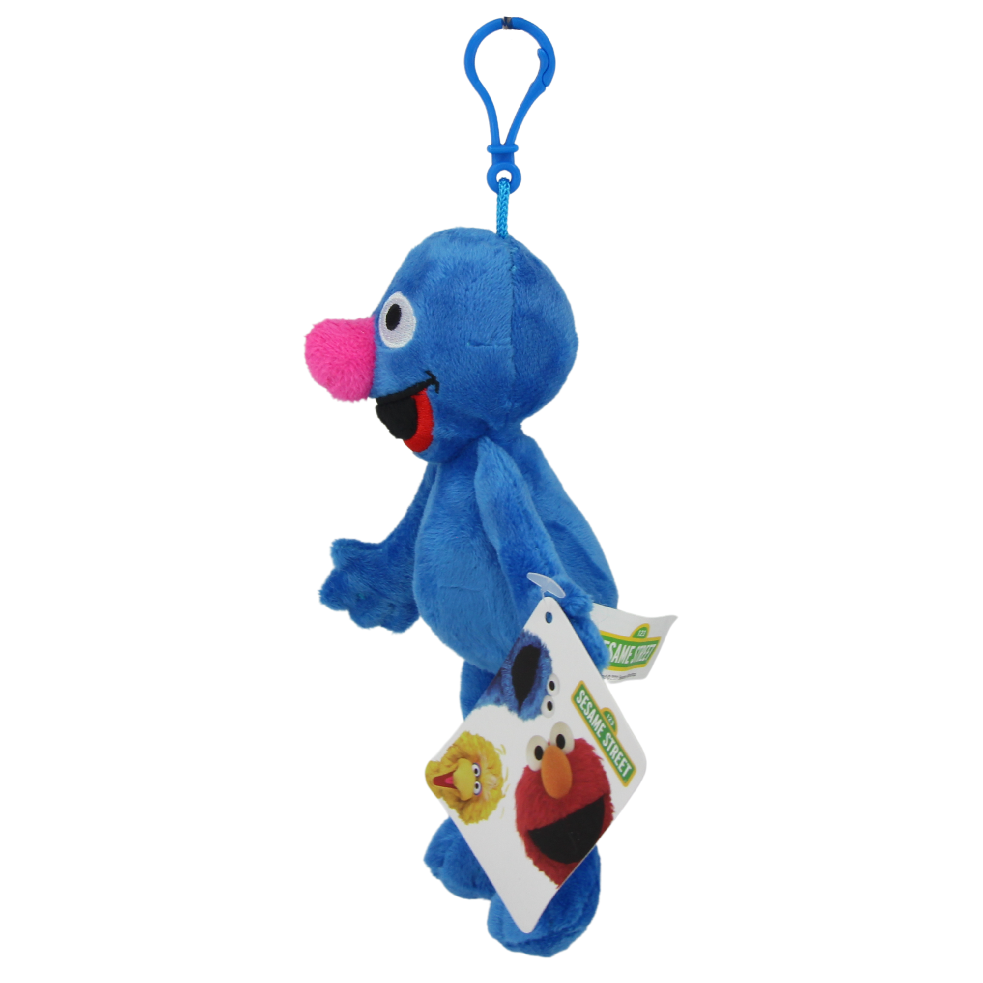 Sesame Street Soft Plush Toy Keyclip - Grover 7