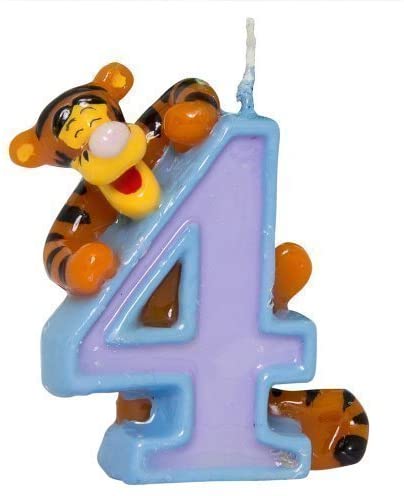 Disney 'Winnie The Pooh' Tigger Birthday Cake Candle Decoration - 4