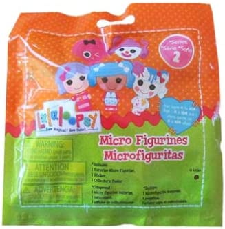 Lalaloopsy Mix N Match Micro Figurines Series 2 Collectible Figures Blind Bag Party Favours - Pack of 10