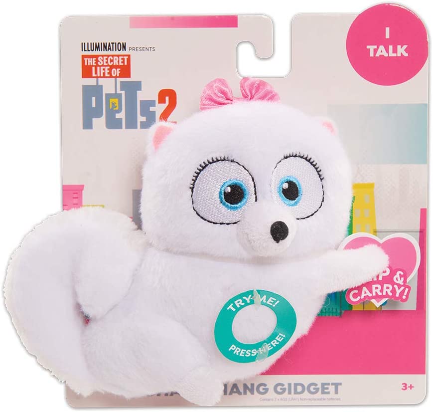 Secret Life of Pets 2 - Gidget Chat and Hang Talking Sounds Plush