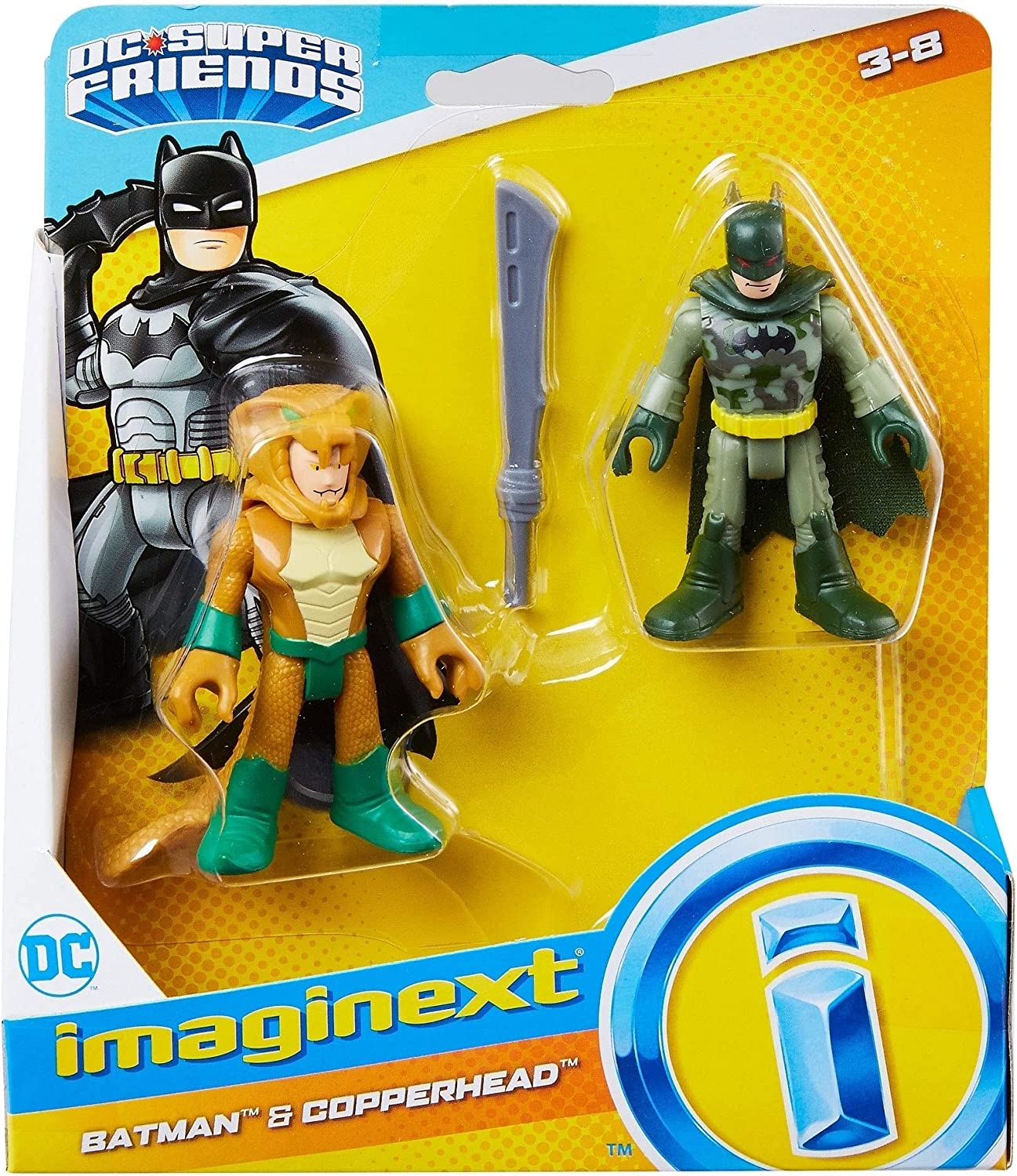 Fisher-Price Imaginext DC Super Friends Batman & Copperhead