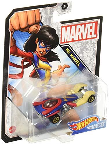 Hot Wheels Marvel Avengers - Ms. Marvel Character Cars 2020 Edition 1:64 Diecast