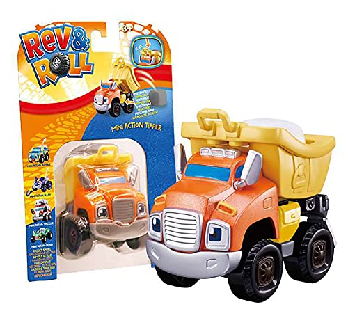 Rev & Roll Figure Rev + Rumble Car with Jackhammer