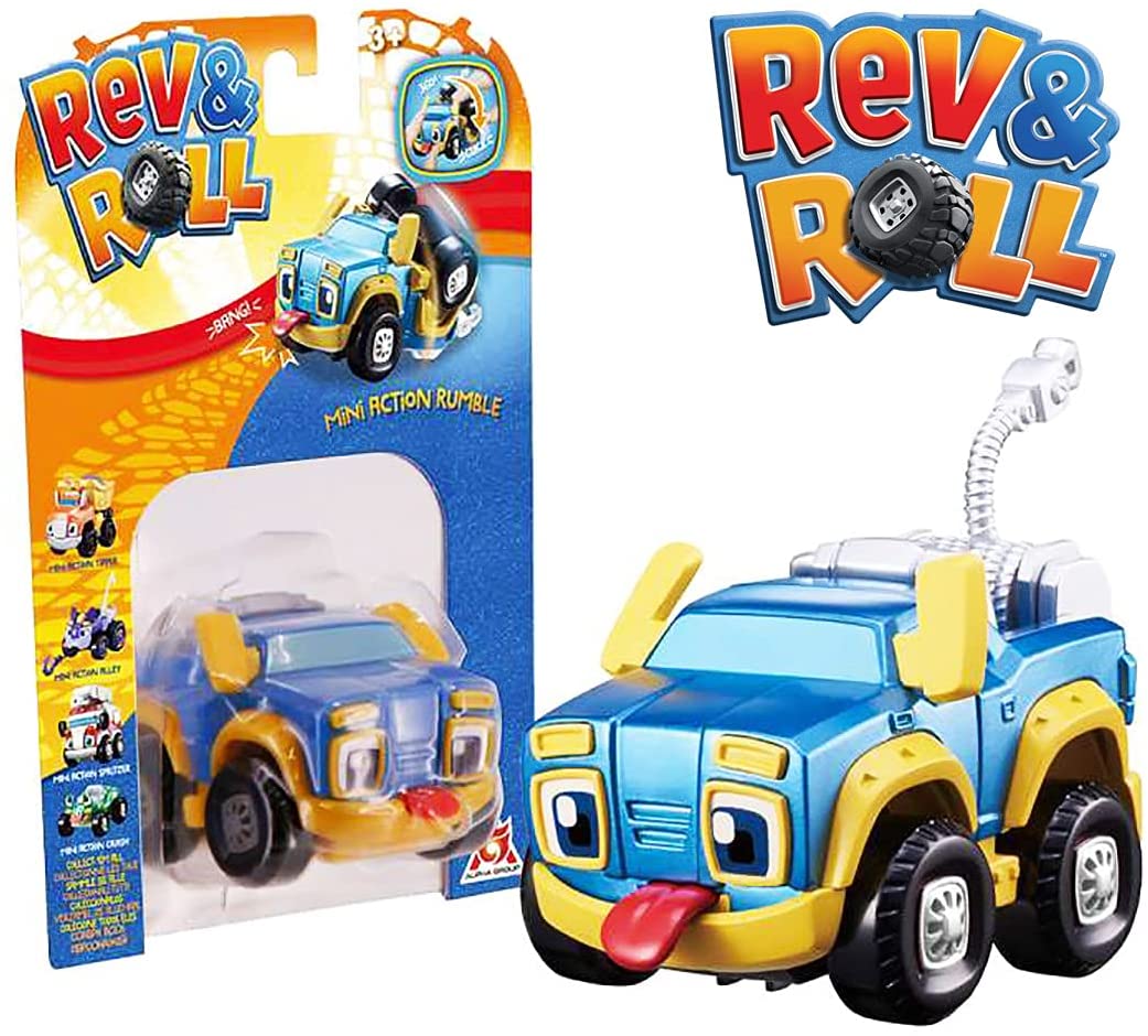 Rev & Roll Mini Action Vehicle - Rumble