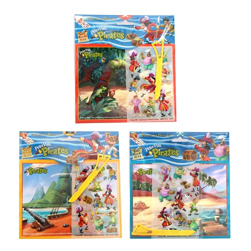 Peter Pan Pirates Panorama Pressers 3 Pack - #1, #2 & #3