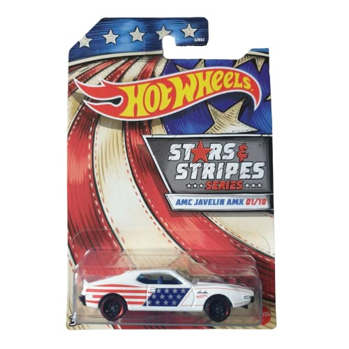 Hot Wheels Stars & Stripes Series - AMC Javelin AMX 01/10 Asst. GJW63