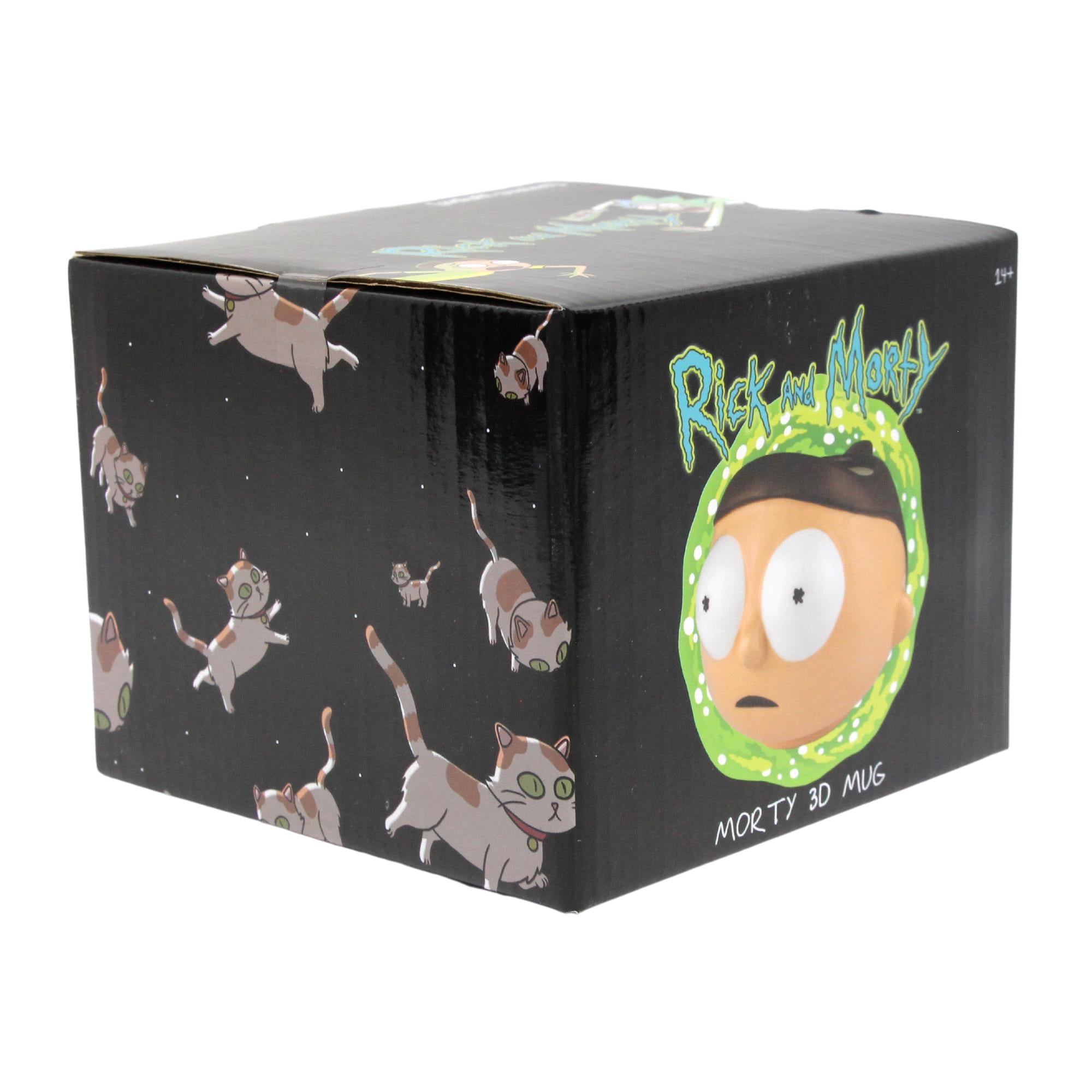 Rick and Morty - Large Morty 3D Coffee Tea Collectible Drinks Mug 650ml