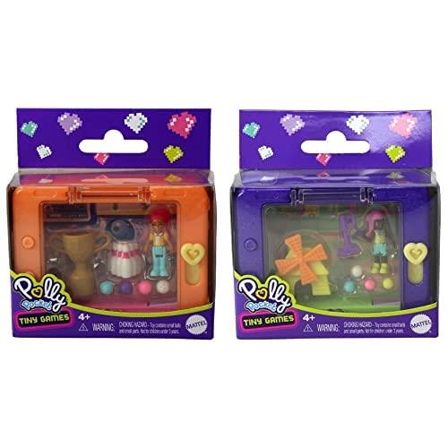 Polly Pocket Tiny Games Series 2 Bundle - Bowling & Crazy Golf