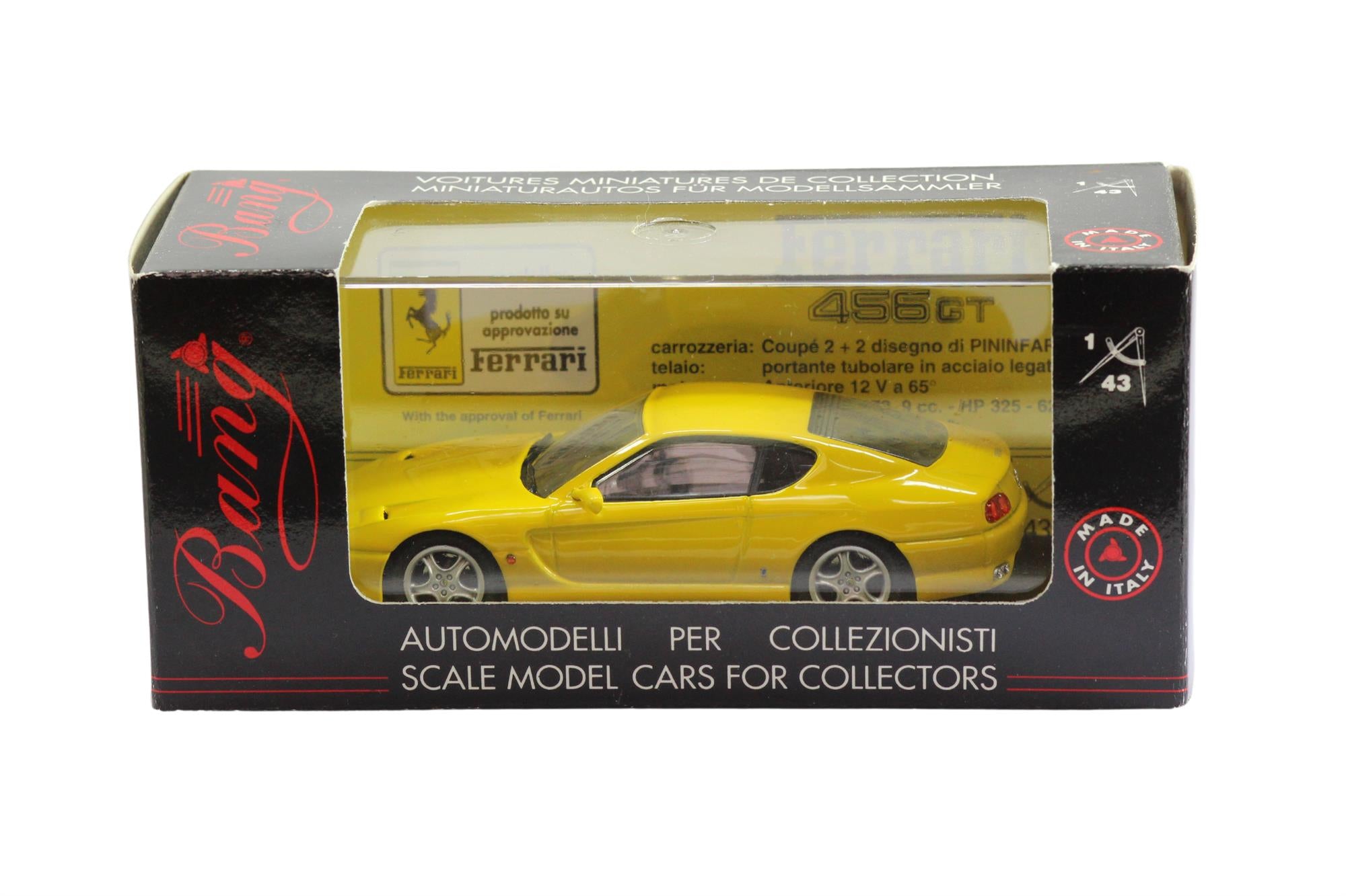 Bang Models - 1:43 Scale Diecast Ferrari 456 GT 