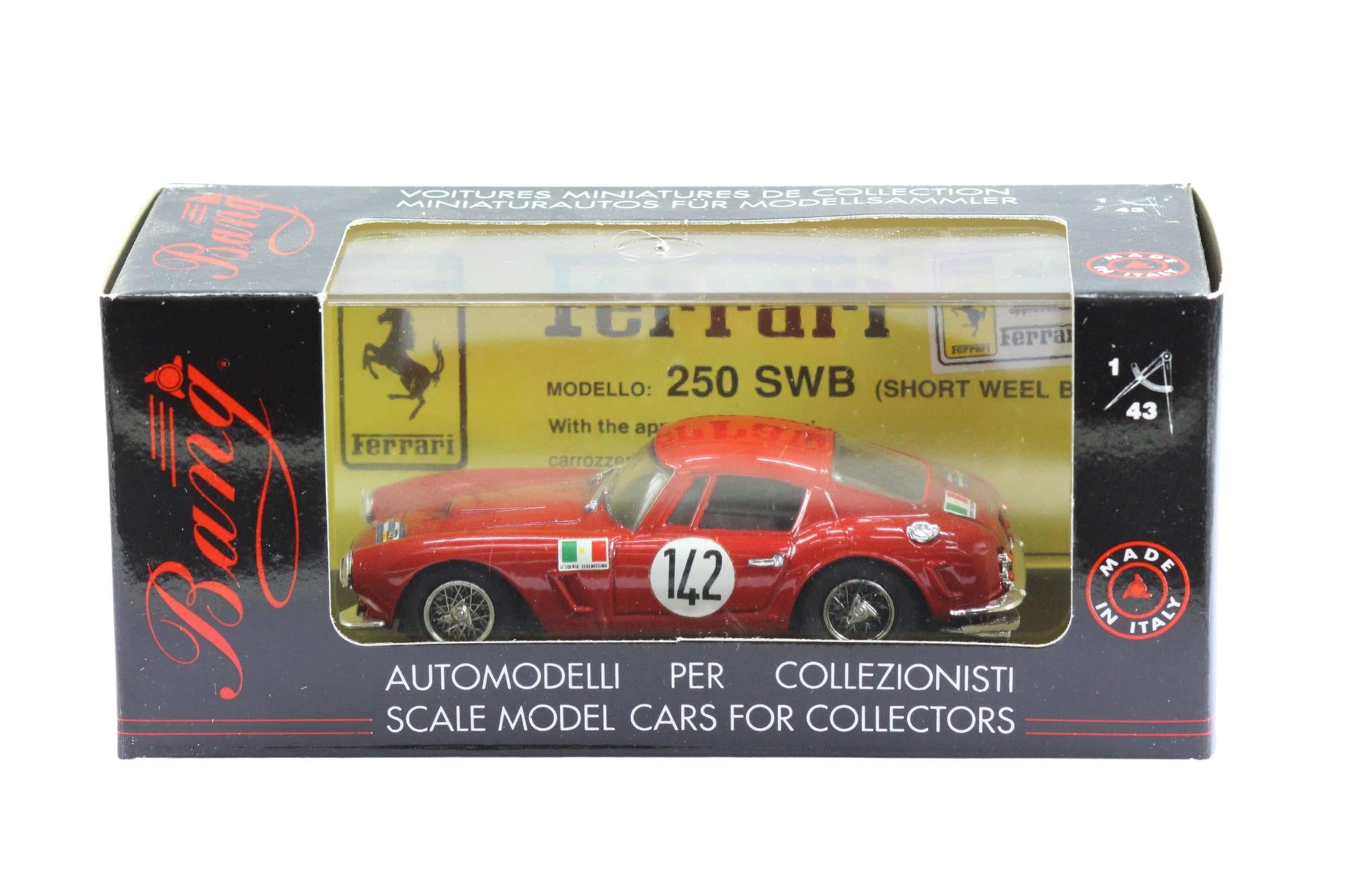 Bang Models - 1:43 Scale Diecast Ferrari 250 SWB 