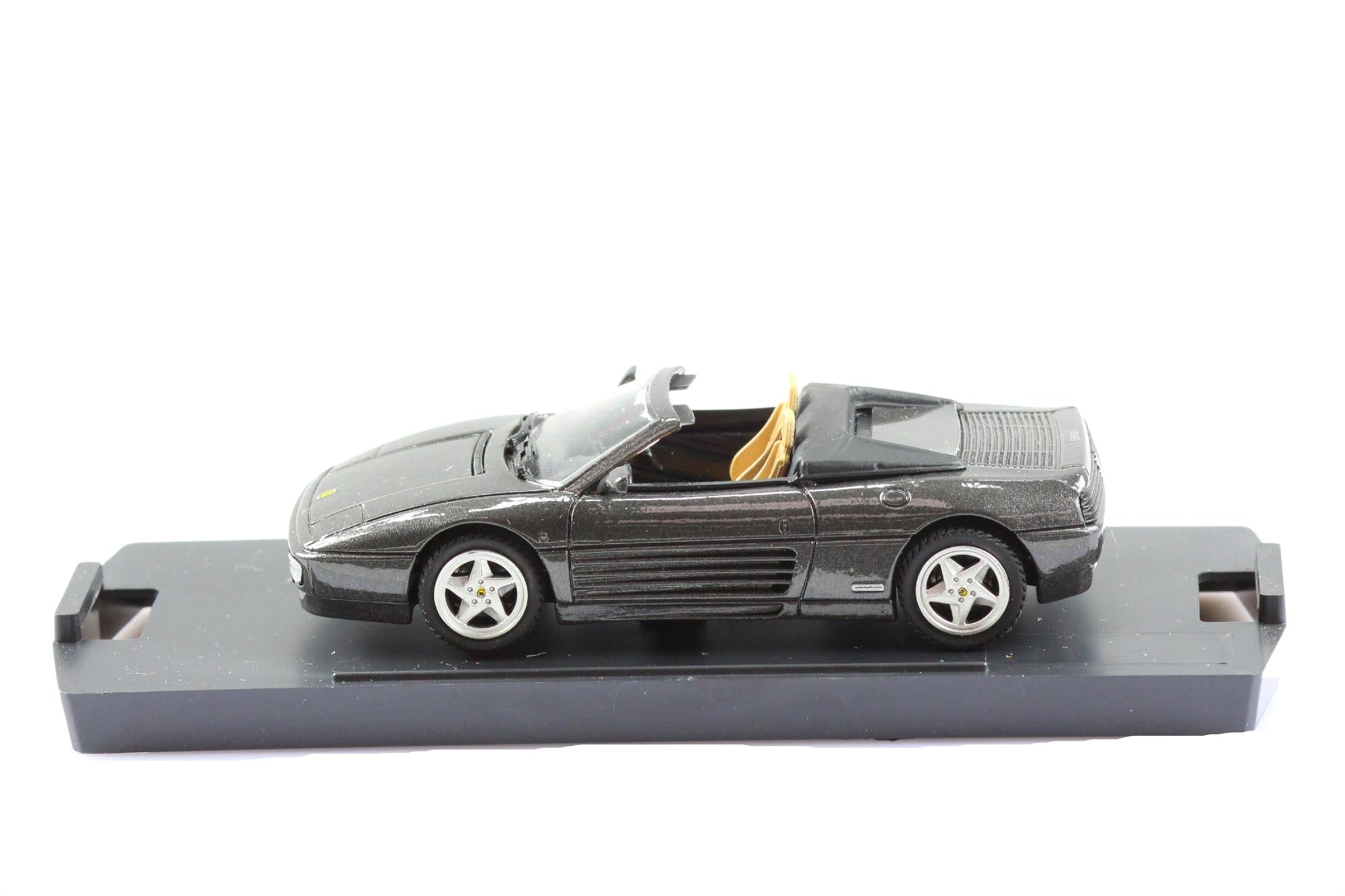 Bang Models - 1:43 Scale Diecast Ferrari 348 Spider Gun Metal