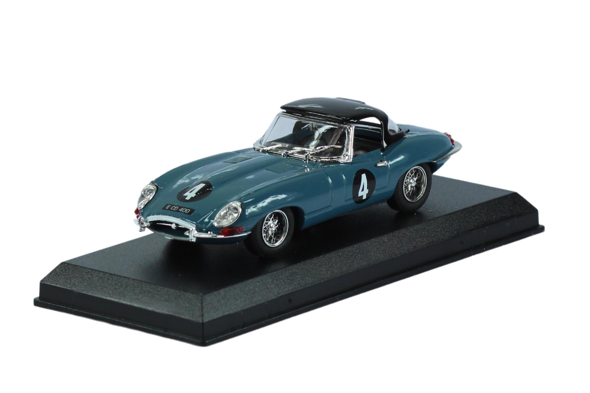 Best-Model - 1:43 Scale Diecast Jaguar E Spyder Oulton Park 1961 #4 - G.Hill