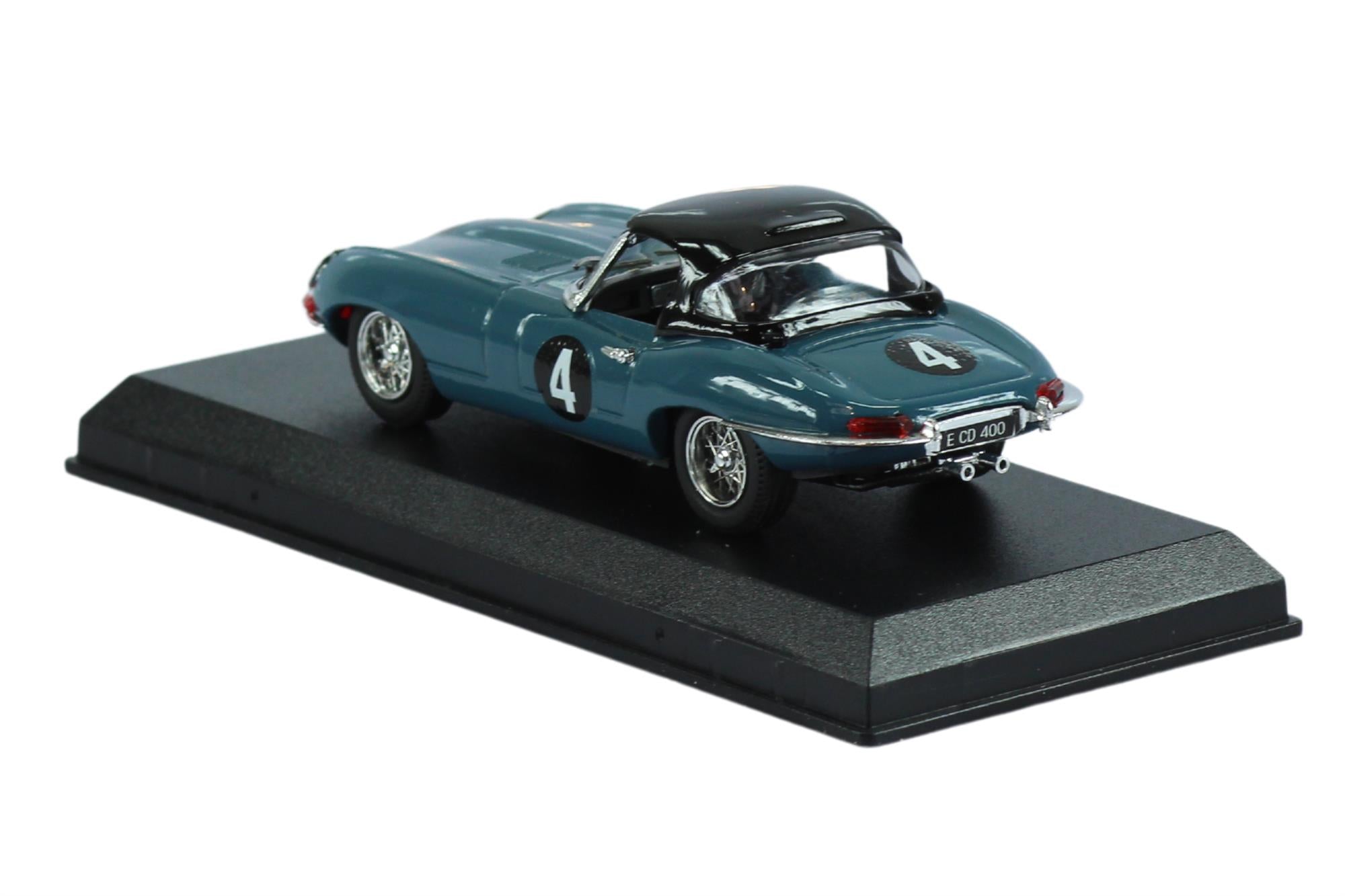 Best-Model - 1:43 Scale Diecast Jaguar E Spyder Oulton Park 1961 #4 - G.Hill