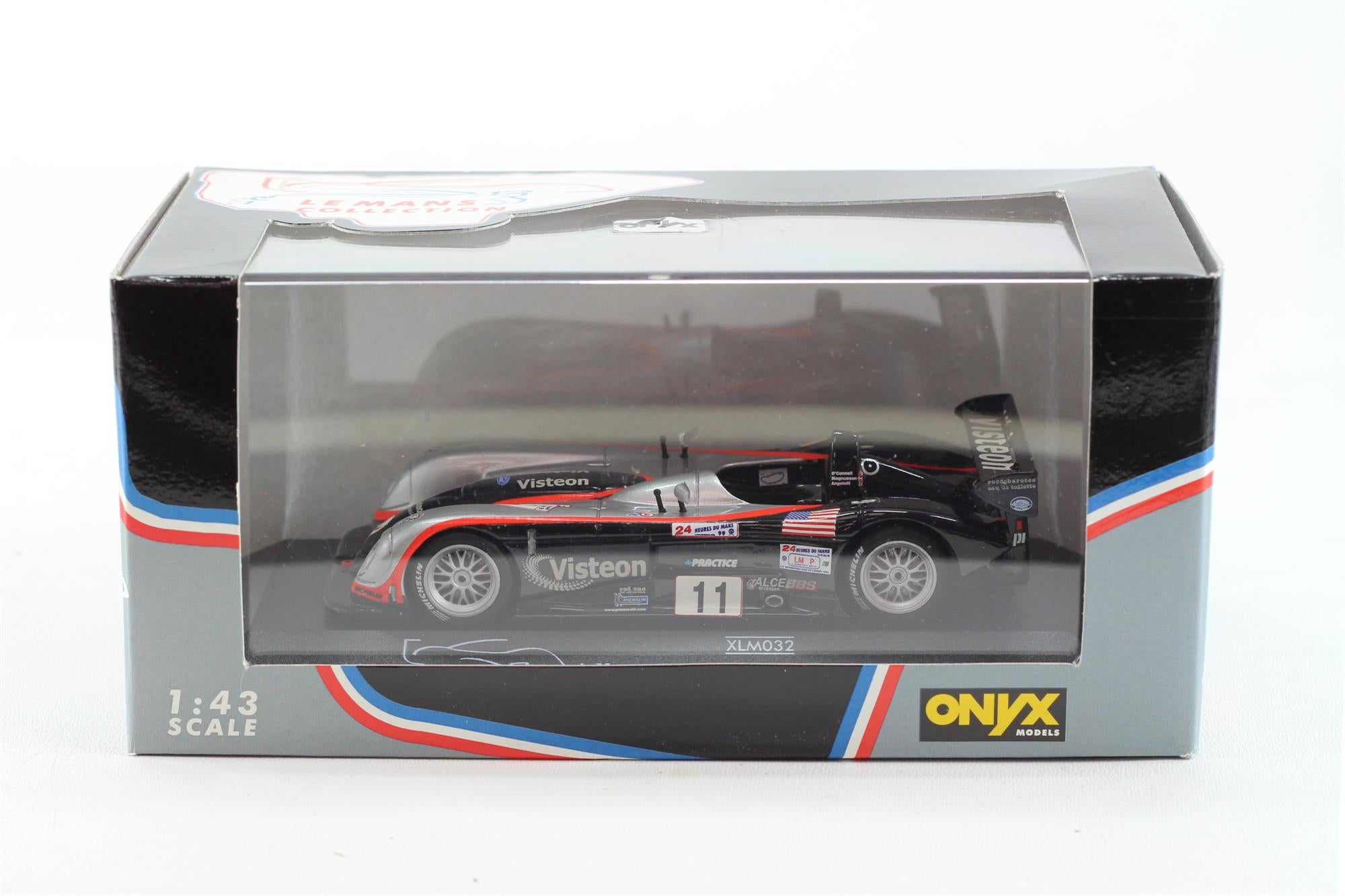 Onyx Models - 1:43 Scale Diecast Le Mans Collection Panoz LMP-1 Roadster S 1999 - Magnussen, O'Connell & Angelelli