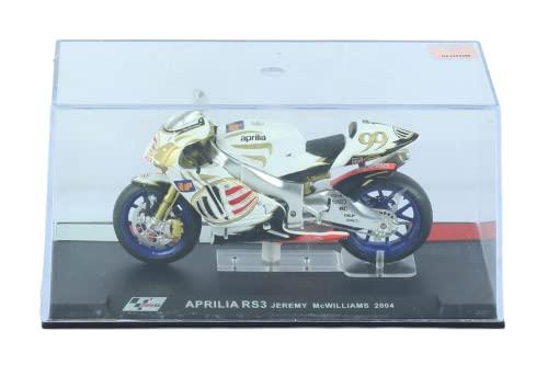 IXO Altaya 1:24 Scale Diecast Moto GP Aprilia RS3 Jeremy McWilliams 2004 - New and Still Sealed