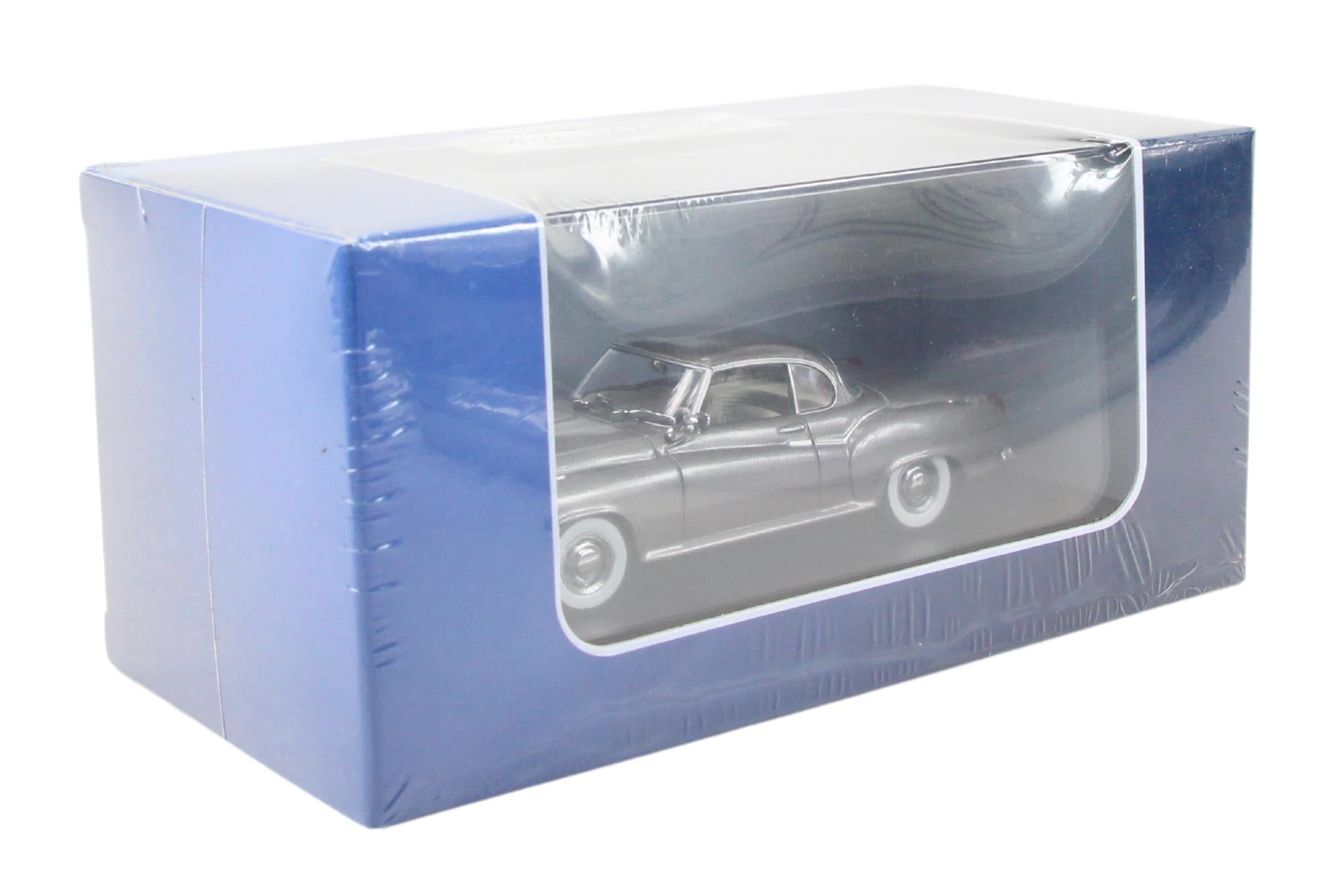 Atlas Editions - 1:43 Scale Diecast Auto Klassiker 129105 - Borgward Isabella - Gunmetal Grey - New Still Sealed