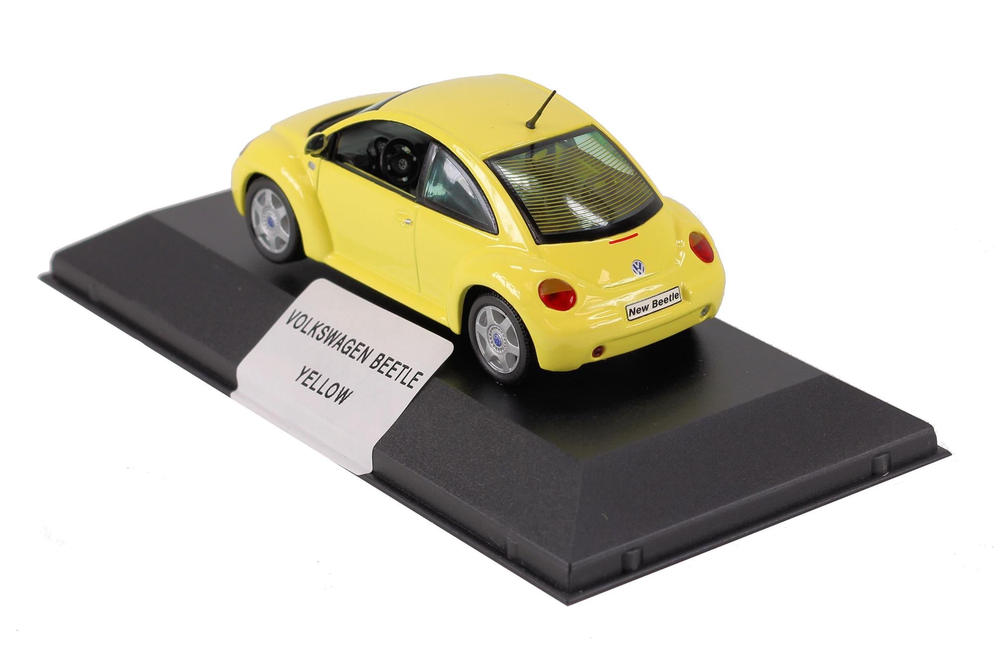 Quartzo Models - 1:43 Scale Diecast Volkswagen Beetle Yellow