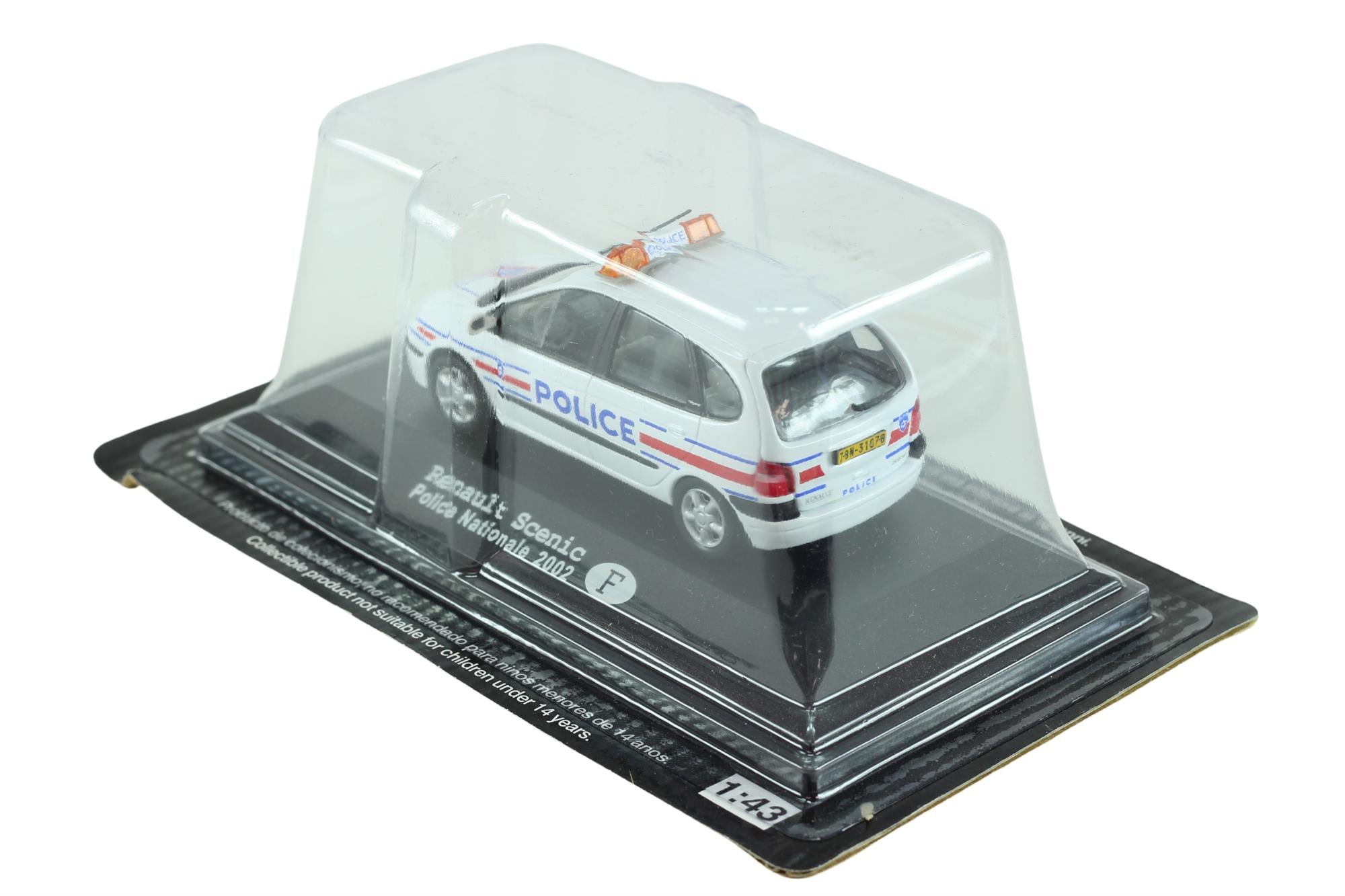 Altaya Models - 1:43 Scale Diecast Scenic Police Nationale 2002 - New and Still Sealed